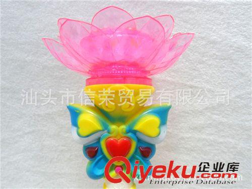 其它玩具 *巴拉拉魔仙棒*水晶荷花閃光棒帶燈光音樂【歌曲：爸爸去哪兒】原始圖片3