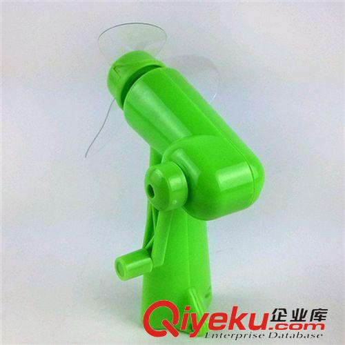 春夏用品 K002環保手動小風扇 不用電池手 便攜學生手搖迷你小風扇35G原始圖片2