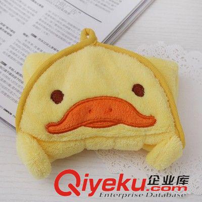 衛浴用品 卡通刺繡擦手巾 立體動物帶掛吸水毛巾 韓版可愛兒童洗手巾原始圖片2