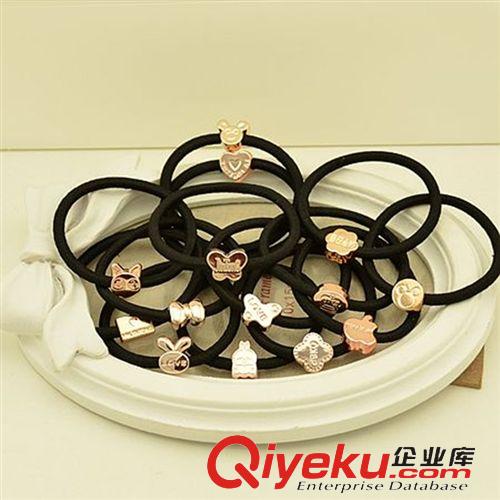 飾品 義烏飾品 韓國亞克力糖果色球球發圈 扎頭皮筋發圈