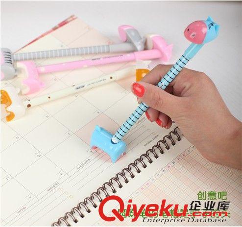 韓版文具 可愛創(chuàng)意卡通圓珠筆 超Q小驢可站立圓珠筆 韓版學(xué)習(xí)文具批發(fā)原始圖片3