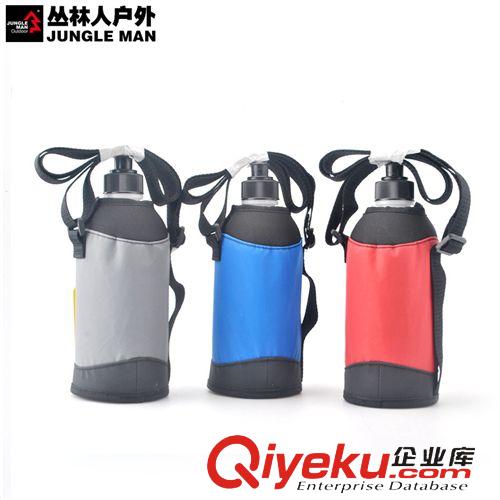 【超值清倉區】 戶外運動水壺 隔熱塑料1升可背負保溫冷藏防漏白色運動水壺 T231原始圖片3