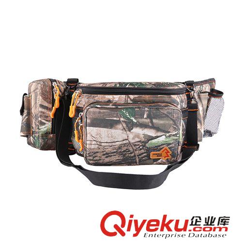 【戶外包類】 JUNGLEMAN加厚抗震路亞迷彩斜挎腰包路亞包漁具包釣魚腰包 T287原始圖片2
