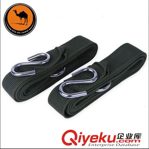 野營雜品 駱駝戶外吊床綁繩 吊床專用超粗綁帶 尼龍綁繩配鋼環(huán)掛扣及收納袋原始圖片2