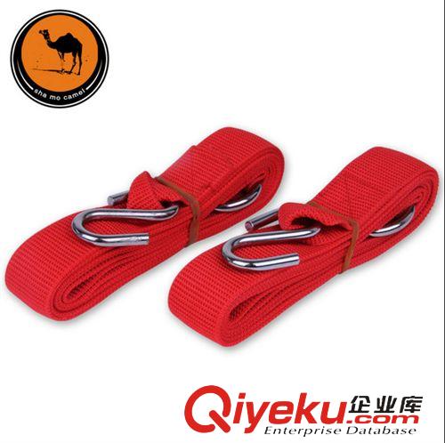野營雜品 駱駝戶外吊床綁繩 吊床專用超粗綁帶 尼龍綁繩配鋼環(huán)掛扣及收納袋原始圖片3