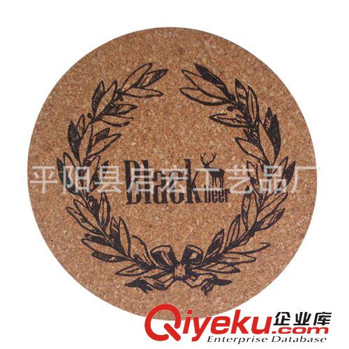 餐墊、杯墊 廠家直銷定制LOGO軟木板墊 外貿(mào)出口吸水紙杯墊原始圖片3