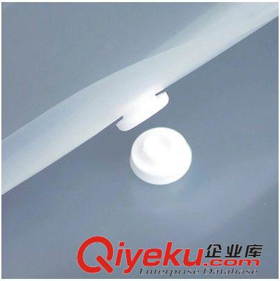財會用品系列 得力辦公用品 透明按扣文件袋5505 可印廣告文件袋 資料整理袋原始圖片3