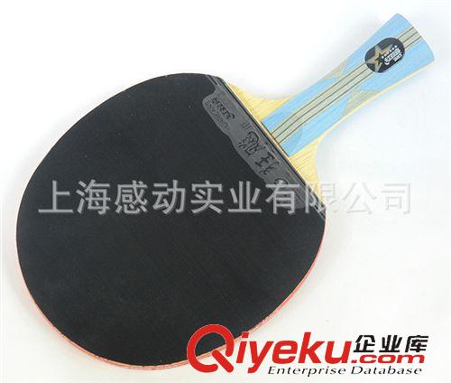 精品推薦 爆款熱銷 紅雙喜乒乓球拍DHS  O6002橫拍雙面反膠乒乓球拍原始圖片3