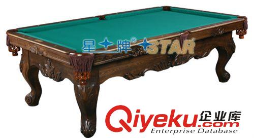 臺(tái)球器材 星牌臺(tái)球桌 XW120-8C星牌雕刻臺(tái)
