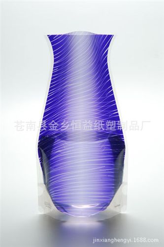 定制PE.PVC花瓶 供應(yīng)新款PE,PVC花瓶/折疊花瓶/摔不碎的花瓶/塑膠花瓶原始圖片2