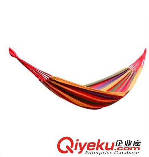 吊床 /秋千 批發(fā) 戶外雙人帆布吊床 彩色 大量現(xiàn)貨