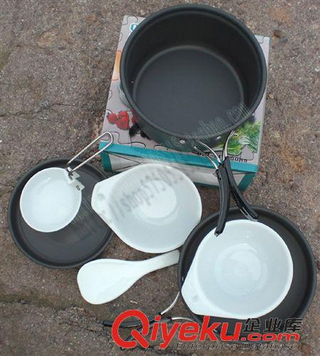 其他戶外用品 批發 戶外便攜式套鍋 1-2人使用套餐 野營用具 露營用餐具 燒烤原始圖片2