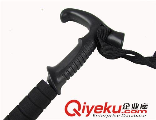 其他戶外用品 批發 4節調節鋁合金登山杖 戶外登山拐杖 手杖原始圖片2