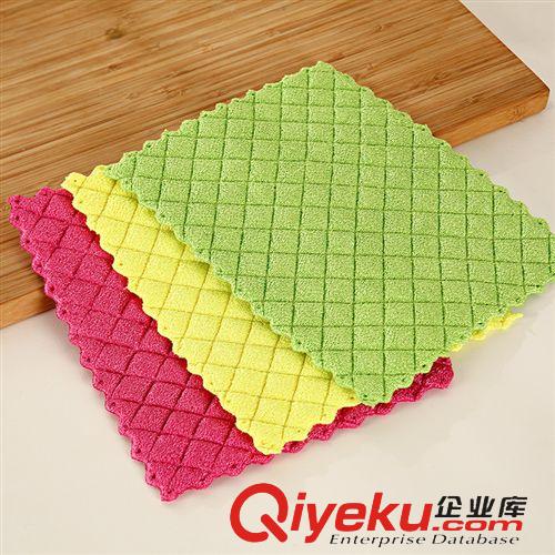5月新品上新中 加厚廚房洗碗巾 多用加厚超細(xì)纖維廚房洗碗布 不沾油清潔布 15g原始圖片3