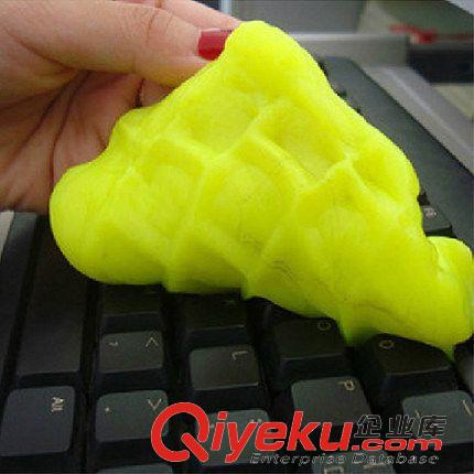 日用百貨 T  水晶版鍵盤潔清膠 {wn}清潔泥  魔力去死角灰塵 百貨批發 80g原始圖片3