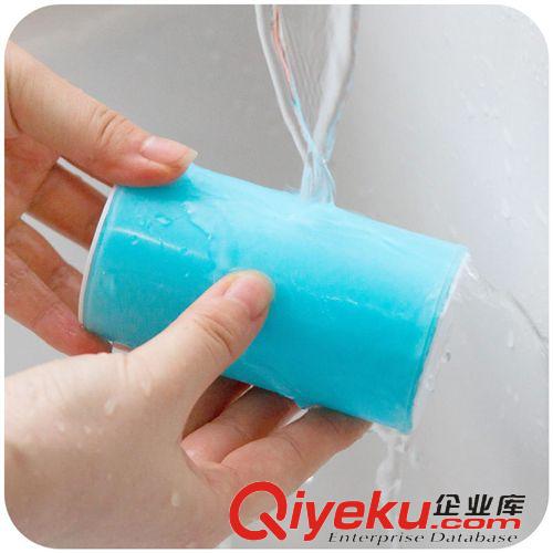 清潔衛生 中號可水洗粘毛器 粘衣服毛除塵器 地毯床單吸毛粘塵滾筒 108g原始圖片3