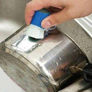 清潔衛(wèi)生 T 不沾油毛巾洗碗巾 多功能超柔軟擦手巾 白色opp袋裝 25g