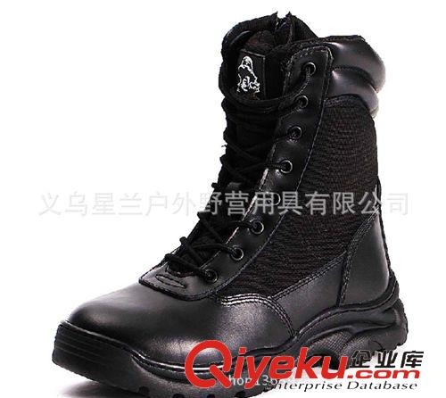 軍靴 戰術靴 尖峰縱隊高幫靴 沙漠靴 頭層牛皮 高幫戰術靴 廠家直銷