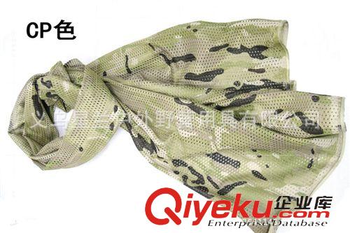 戶外帽子 供應軍迷圍脖 偽裝巾 迷彩網巾 ACU/CP/叢林迷彩圍巾原始圖片2