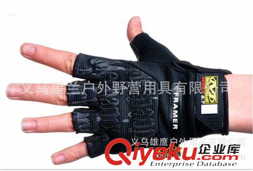 戰術手套 供應海豹半指手套 多功能戶外手套 半指軍迷手套 騎行手套原始圖片2