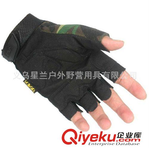 戰(zhàn)術(shù)手套 生產(chǎn)批發(fā)MECHANIX 海豹特種部隊半指戶外戰(zhàn)術(shù)手套 騎行登山手套原始圖片3
