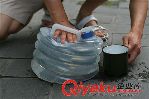 運動水壺、折疊水袋 Lan Land 3L 折疊水桶 折疊水壺 折疊水袋食品級PE裝飲用水原始圖片2