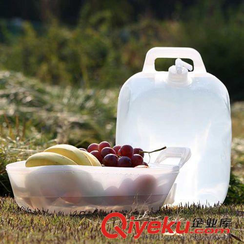 其他戶外用品 Lan Land 10L多功能折疊水袋戶外果蔬籃原始圖片2