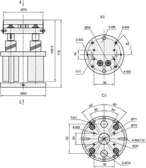 傾斜臺 電動雙軸傾斜臺HGIA0205北京光學儀器位移臺廠家直銷 位移臺原始圖片2