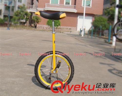 獨輪車 18寸獨輪車批發雙層加厚鋁合金輪 兒童單輪車成人健身獨輪車原始圖片2