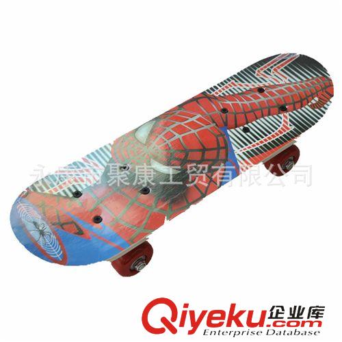 滑板，滑板車 兒童玩具四輪滑板 公路楓木4輪滑板 小童玩具童車tj43厘米原始圖片3