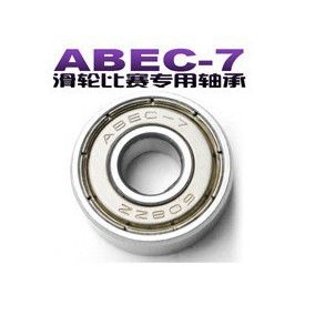 配件 供應608ZZ軸承ABEC-7 活力板雙龍板輪滑溜冰鞋滑板軸承608-2Z批發(fā)