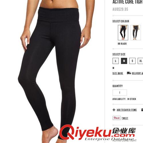 5月新貨 外貿(mào)原單 女 瑜伽健身跑步短褲跳操排汗彈力緊身打底短褲