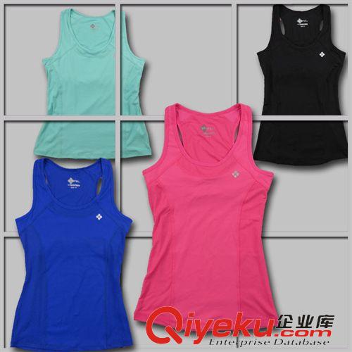 4月新貨 外貿(mào)原單女速干吸汗快干排汗圓領(lǐng)運(yùn)動短袖T恤 {yl}面料