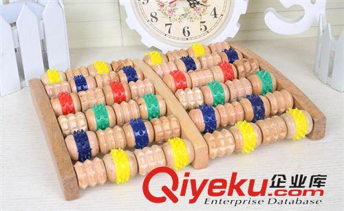 更多產品 專業經銷 木質六排腳底按摩器 足底穴位am輪 9元9貨源