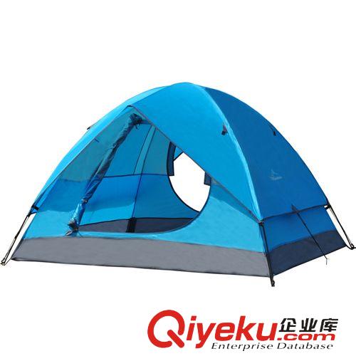 戶外帳篷 戶外3-4人雙層雙門防大雨帳篷 防風(fēng)大空間gd露營(yíng)野營(yíng)帳篷 直銷原始圖片2