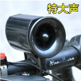 鈴鐺/喇叭 批發定做最響山地自行車喇叭折疊車車鈴電喇叭電鈴騎行裝備配件