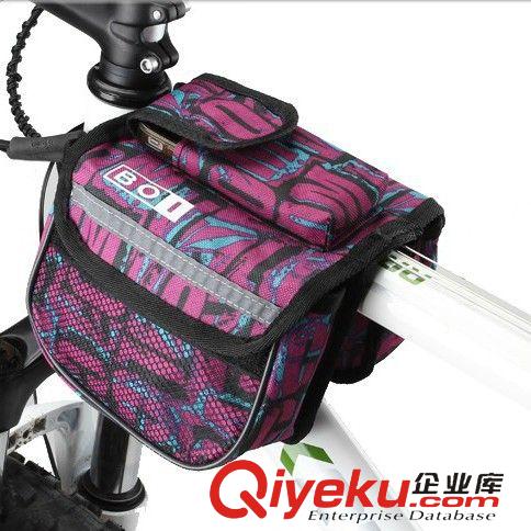 自行車包/前包/上管包/坐墊包/背包 行車騎行包山地車馬鞍包配件包戶外單車前橫梁包上管手機包原始圖片2