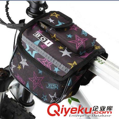 自行車包/前包/上管包/坐墊包/背包 行車騎行包山地車馬鞍包配件包戶外單車前橫梁包上管手機包原始圖片3