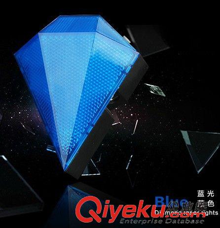 尾燈/轉向燈 自行車充電式鉆石激光安全燈山地車尾燈激光線死飛警示燈