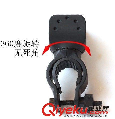 燈架/手機架 自行車360度死飛車可旋轉型燈架 山地車手電筒架子 單車手電夾子