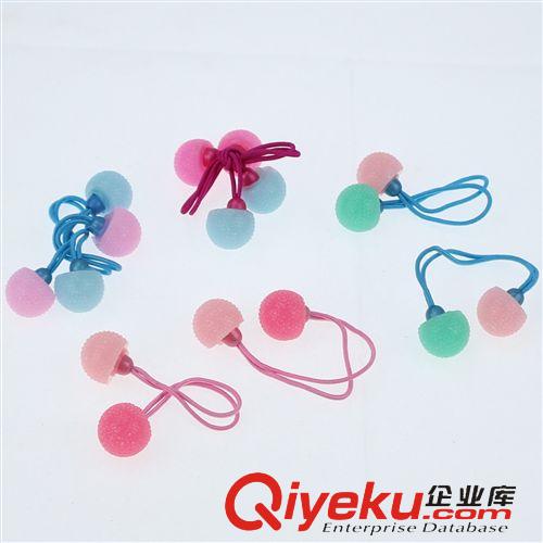 2元至多元精品店 新款雙頭糖果色頭繩環(huán)保樹脂料發(fā)圈頭飾義烏精品批發(fā)tj熱賣原始圖片3