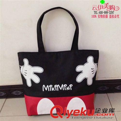 每月新品 新款印花時尚帆布包 手提購物袋 單肩女包 十元店貨源 義烏批發