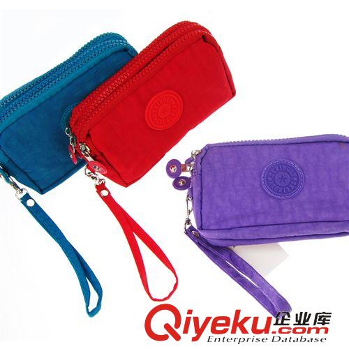 每月新品 新款女3拉鏈手拿包零錢包手機包義烏精品批發(fā)十元店百貨