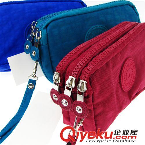 每月新品 新款女3拉鏈手拿包零錢包手機包義烏精品批發(fā)十元店百貨原始圖片3