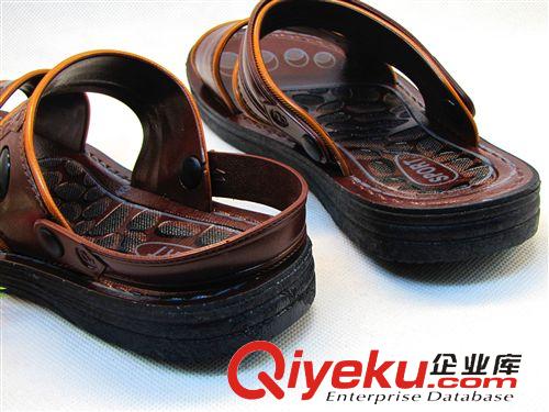 每月新品 男士沙灘鞋涼拖鞋透氣兩用涼鞋夏季熱賣十元店貨源義烏百貨批發(fā)原始圖片3