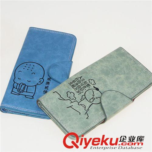 錢包 新款創(chuàng)意情侶長款錢包印字圖案款零錢包卡包手拿義烏精品批發(fā)原始圖片2