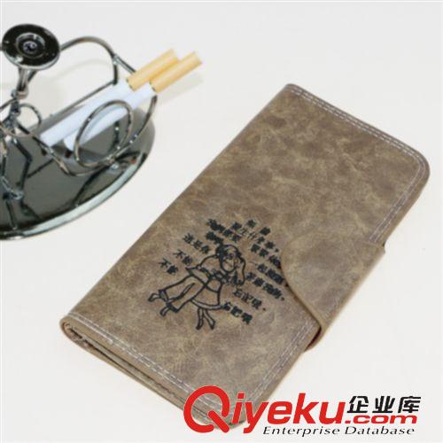 錢包 新款創(chuàng)意情侶長款錢包印字圖案款零錢包卡包手拿義烏精品批發(fā)原始圖片3