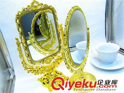 鏡子 方形360度旋轉(zhuǎn)單面高清化妝鏡子9.9 十元店貨源 義烏精品批發(fā)