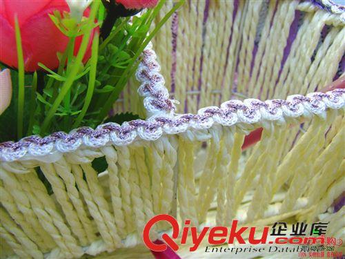 收納用品 心形竹  編織收納盒籃   藤編蕾絲  9.9 十元店貨源 義烏工藝批發原始圖片3
