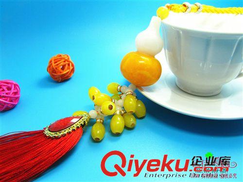 車掛 新款多珠葫蘆汽車掛件 9.9 十元店貨源 義烏精品批發(fā)原始圖片2